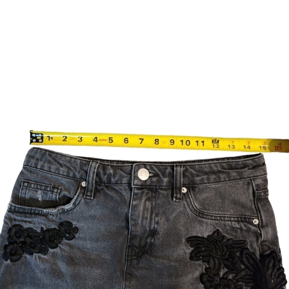 Bdg Denim Women's Jean's Mini Skirt Size S charcoal - Picture 4 of 10